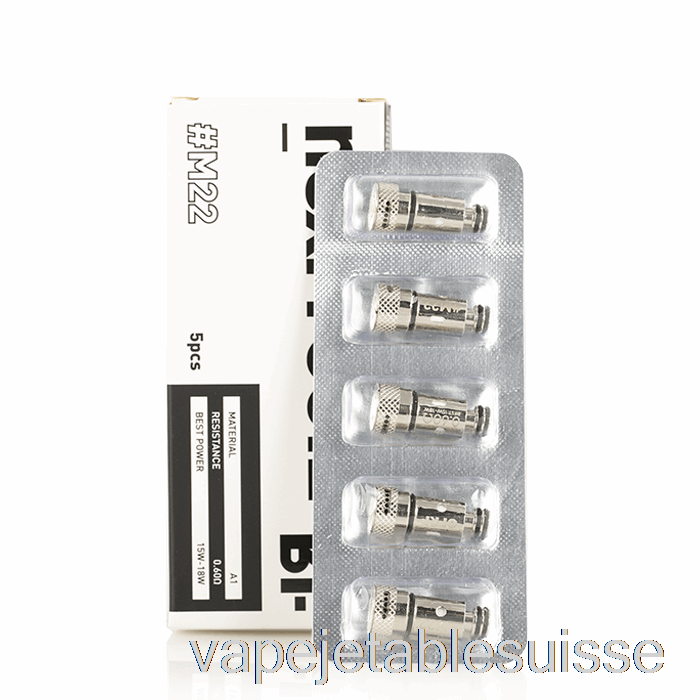 Vape Suisse Wotofo Nexmini Pod Bobines De Remplacement 0.6ohm M22 Bobine Nexmesh